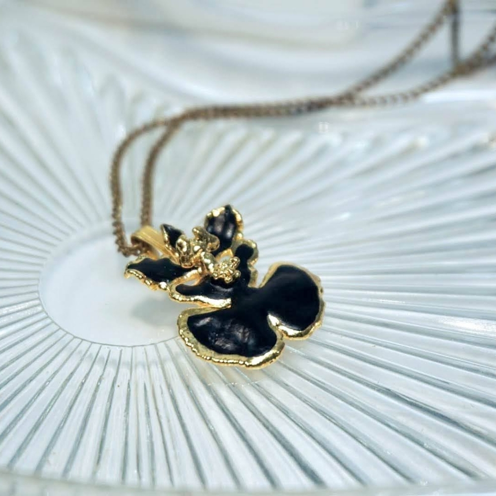 Orchid pendant